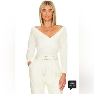 Free People Lovin This Feelin Ivory Bodysuit